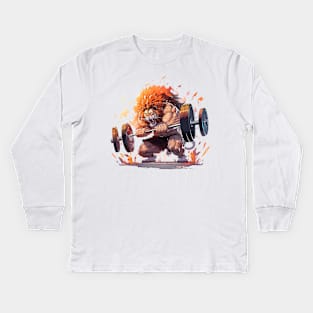 lion Kids Long Sleeve T-Shirt